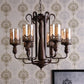 JS-VP S-319-1W Modern Wall Lights 1xE27 Mild Steel & Glass Material Antique & Champaign Finish