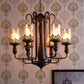 JS-VP S-318-2W Modern Wall Lights 2xE27 Mild Steel & Glass Material Antique, Brown & Champaign Finish