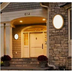 CH-4193 Marcel 12w Round Led Outdoor Wall Lights