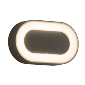 CH-6160 Eclipse 9.6w Oval Led Outdoor Wall Lights