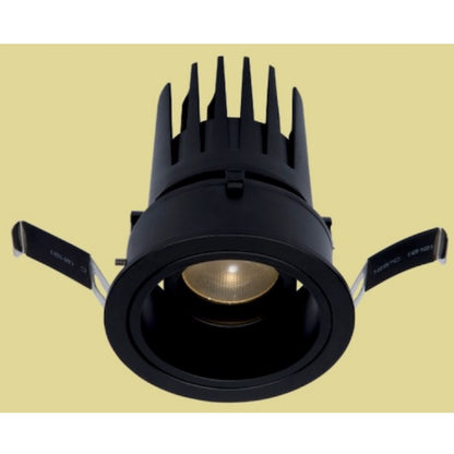 CH-RM-80 Degree 12w Round Beam Angle Adjustable Cob Downlight