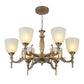 JS-VP S-311-1W Modern Wall Lights 1xE27 Mild Steel & Glass Material Chrome, Brown & White Finish