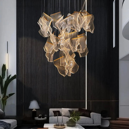Celestique Flow Acrylic Chandelier
