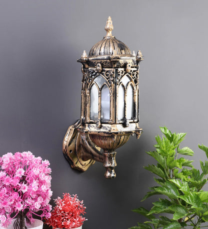 Charmiraar Brass Metal Outdoor Wall Light | Charmiraar | Included Bulb | Eliante by Jainsons Lights