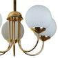 Alper Gold Iron Globe Chandelier | 5030-5lp | Included Bulb | Eliante by Jainsons Lights