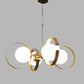 Hudson Gold Iron Globe Chandelier | 5023-4lp | Included Bulb | Eliante by Jainsons Lights