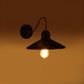 Marrón Brown Metal Hanging Light - CLIP-1LP-EDISON - Included Bulbs