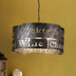 Black Metal Hanging Light COFFEELEZER-HL-8LP