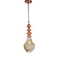 Cobre Copper Metal Hanging Light - COPPAR-1LP - Included Bulbs