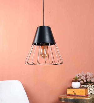 Majestic Copper Iron Hanging Light | JS-651-1LP-copper | Included Bulb | Eliante by Jainsons Lights