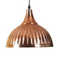 Zevon Copper Iron Hanging Light | hl-031-1lp | Included Bulb | Eliante by Jainsons Lights