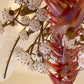 Coral Flame Glass Chandelier – detail view 2