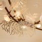 Coral Reef Glass Ring Chandelier - Custom Hand-Blown Statement Piece
