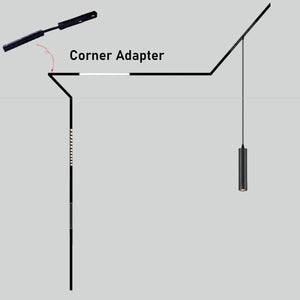 Corner Adaptor Module for Magnetic Track Channel NL-MT Series