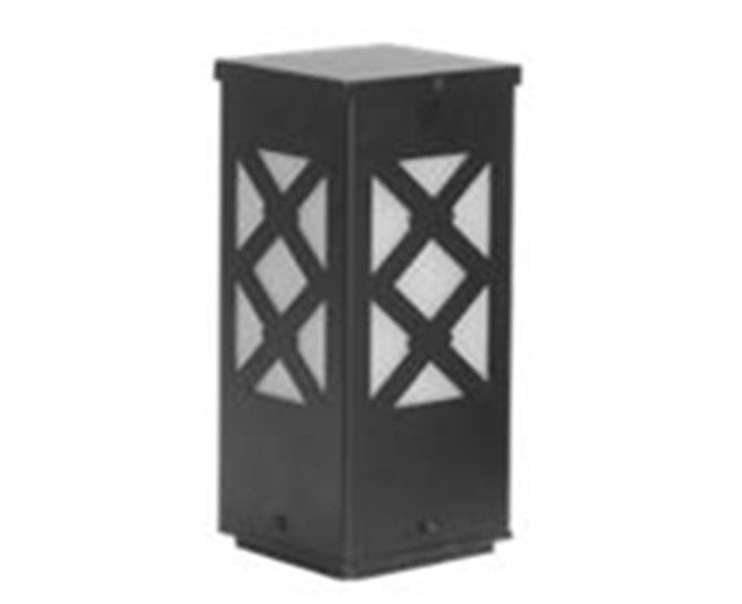 JS-AMS CRISS-CROS-12w-250mm Led Garden Bollard Lights