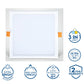 Crompton 15W Led Colour Changing Panel Star Lord 3In1 6" Square