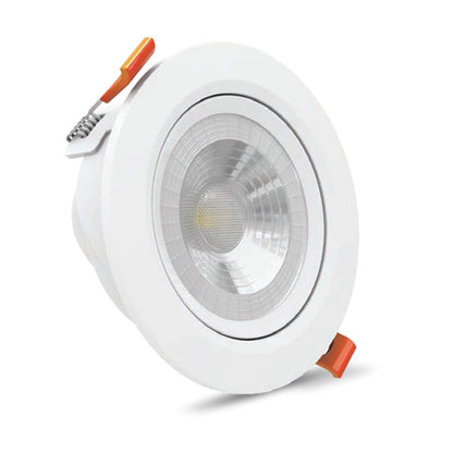 Crompton 12W Tiltable Spotlight Star Aura Round