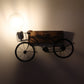Wooden Wood Wall Light - JSAR-cycle-big-1w - Included Bulb