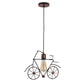 Copper Metal Hanging Light - Cycle-HL-Copper - Included Bulb