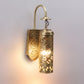 Golden Metal Wall Light -CYLENDER-BRASS-1W - Included Bulb