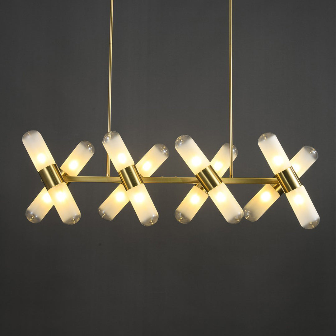JSPHILO 6-290-16xG9 Impressions Rectangular Chandeliers