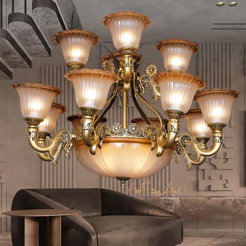 JSPHILO-6-094-8+4xE27 Classic Chandeliers