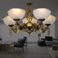 JSPHILO-6-165-5xE27 Classic Chandeliers