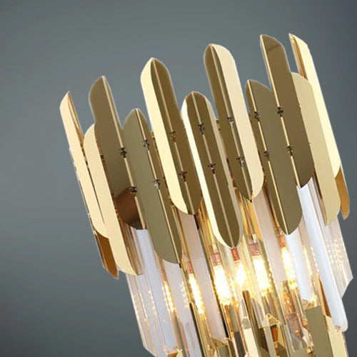 JSPHILO-3-184-3xE-14 Crystal Wall Light