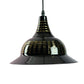 Black iron Hanging Light -D-7112-1LP - Included Bulbs