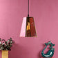 Gold iron Hanging Light -D-7116-1LP - Included Bulbs
