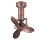 JS-LXR Modern BLDC 16" Wall/Ceiling Designer Fans D0005-Sand Gold