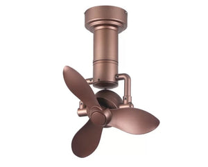 JS-LXR Modern BLDC 16" Wall/Ceiling Designer Fans D0005-Sand Gold