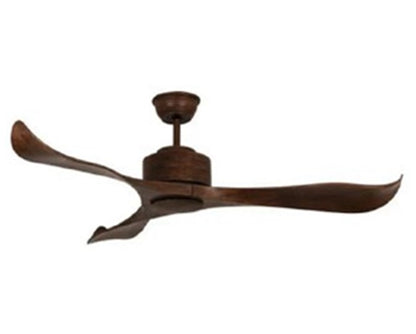 JS-LXR Modern BLDC 52" Ceiling Designer Fans D0028-Dark Koa Color