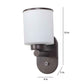 Decan Brown Iron Wall Light | 1313-1W | Included Bulb | Eliante by Jainsons Lights