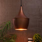 Copper Metal Hanging Light -Dholak-Rd-Cop - Included Bulb
