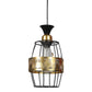 Dino Black Iron Hanging Light | 5012-1LP | Included Bulb | Eliante by Jainsons Lights