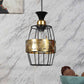Dino Black Iron Hanging Light | 5012-1LP | Included Bulb | Eliante by Jainsons Lights