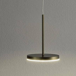 JS-SCH DISC PENDENT 6w Led Hanging Lights BRUSH AB