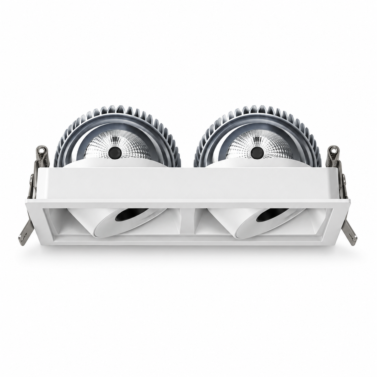 Double Square – Black Hole Anti-Glare COB LED downlight