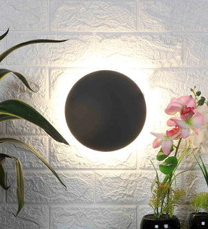 Bailar Grey Aluminium Outdoor Wall Light | 7080 | Included Bulb | Eliante by Jainsons Lights