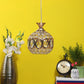 Gold Metal Hanging Light - e-101-1 - Included Bulb