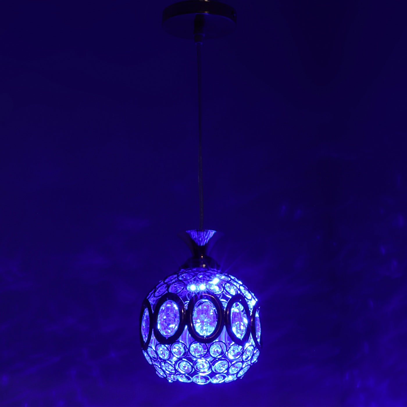 Gold Metal Hanging Light - e-101-1 - Included Bulb