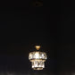 Gold Metal Hanging Light - e-102-1 - Included Bulb