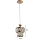 Gold Metal Hanging Light - e-102-1 - Included Bulb