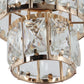 Gold Metal Hanging Light - e-102-1 - Included Bulb