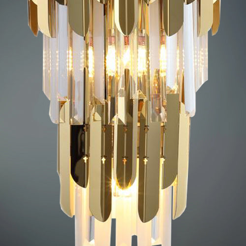 JSPHILO-3-184-3xE-14 Crystal Wall Light