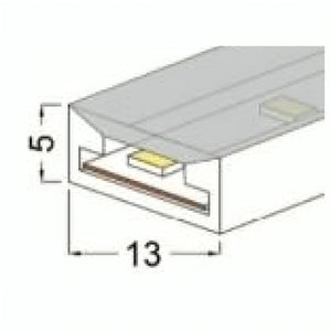 JS-LL LT-1305 Top View Clear Flexible Silicon Linear Profile For Strip