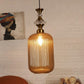 Black and Gold Iron Hanging Light - E27 holder - with LED Lamp Included - JS-1323-1LP
