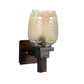 ELIANTE Perfect Brown Wood Wall Lights - Aj-02-1W-Gold | 3 Years Warranty