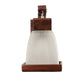 ELIANTE Wooden Wood Wall Light G-220-1W | 3 Years Warranty | with LED Lamp(s) Included